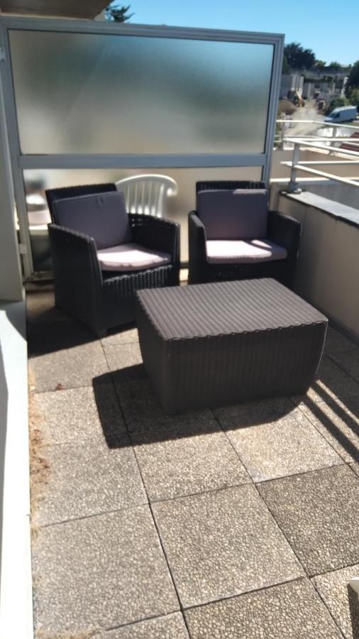 Studio Calme Avec Terrasse Vue Mer Pleneuf-Val-Andre Exterior foto